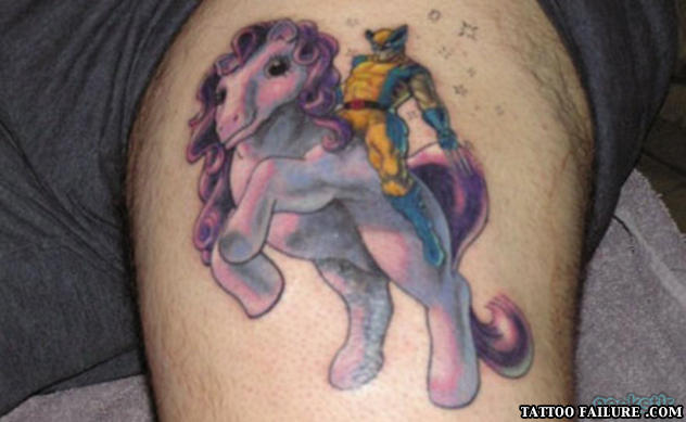 Wolverineponytattoo